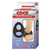 Nasstoys Cockring Cock & Scrotum Double Ring Black - Model CR-2001 - Male Pleasure Enhancer - Adult Naughty Store