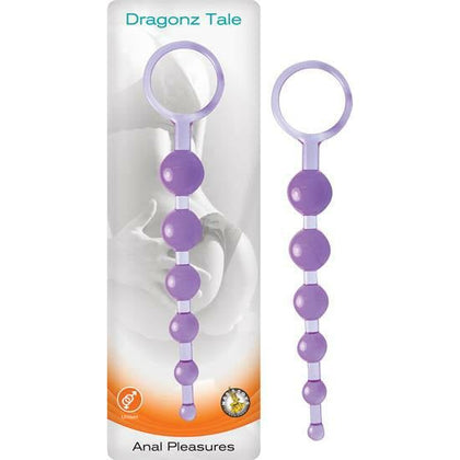 Nasstoys Dragonz Tale Anal Pleasures Purple - Unisex Anal Beads DT-AP-001 - Pleasurable Fun for All Genders in Vibrant Purple Color - Adult Naughty Store