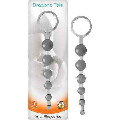 Nasstoys Dragonz Tale Anal Pleasure Smoke Unisex Anal Beads - Model DTAP-001 - Full Body Safe Waterproof PVC Pleasure Toy in Sensual Smoke Color - Adult Naughty Store