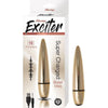 Nasstoys Exciter Bullet Vibe Gold - Powerful 10 Function Rechargeable Vibrator for Intense Pleasure - Adult Naughty Store