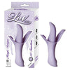Nasstoys Luv Magic Tongue Vibrator - Model LT-10 - Rechargeable Silicone Pleasure Toy for Women - Lavender