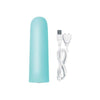 Nasstoys Exciter Mini Vibe Aqua Green - 10 Function Waterproof Silicone Rechargeable Vibrator for Intense Pleasure - Adult Naughty Store