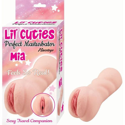 Nasstoys Mia Lil Cuties Perfect Masturbator - Model LC-PM01 - Unisex - Realistic Suction Tunnel - Pleasure Enhancer - Deep Purple - Adult Naughty Store