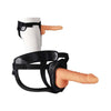 Nasstoys Erection Assistant Hollow Strap-On 9.5in - White: Enhance Pleasure and Performance for All Genders!
