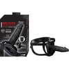 Nasstoys Erection Assistant Hollow Strap-On 9.5 Black - Ultimate Pleasure Enhancer for All Genders! - Adult Naughty Store