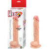 Nasstoys Hero 10in Straight Cock White - Realistic Large Dildo for Intense Pleasure - Model 2022 - Male - Anal and Vaginal Stimulation - Light Skin Tone