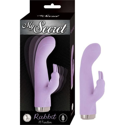 Nasstoys of New York presents the My Secret Rabbit Purple Vibrator | Model: Rabbit Purple | Gender: Unisex | Area of Pleasure: G-Spot and Clitoral Stimulation