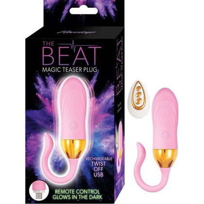 Nasstoys Beat Magic Teaser Plug Pink - Revolutionary Remote Controlled Butt Plug for Unforgettable Backdoor Pleasure