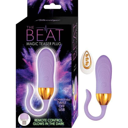 Nasstoys Beat Magic Teaser Plug Lavender - Revolutionary Remote Controlled Butt Plug for Unforgettable Backdoor Pleasure