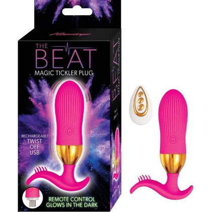 Nasstoys Beat Magic Tickler Plug Pink - Model 3154-1 - Unleash Sensational Pleasure for All Genders in the Realm of Anal Delight