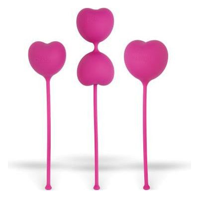 Introducing the Lovelife Flex Kegels Set of Three - The Ultimate Silicone Kegel Weights for Graduated Strength Training - Model LF-KS-3 - For Women - Designed for Enhanced Pleasure and Intimacy - Available in Sensual Shades