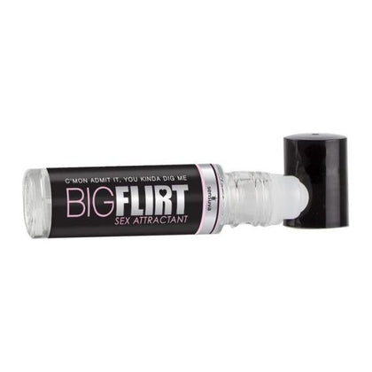 Introducing the Sensual Pleasure Big Flirt Pheromone Infused Sex Attractant .34oz Unisex - Enhance Your Allure! - Adult Naughty Store