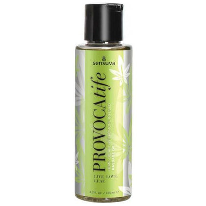 Provocatife Hemp Oil & Pheromone Infused Massage Oil - Sensual Skin Care Elixir for Enhanced Intimacy - 4.2oz - Adult Naughty Store