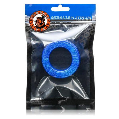 Oxballs Pig-Ring Comfort Cock Ring Blueballs - Model PR-001 - Unisex - Enhances Pleasure and Stamina - Blue