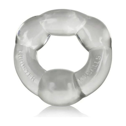 Oxballs Thruster Cock Ring - Model X3: Ultimate Pleasure Enhancer for Men - Clear - Adult Naughty Store