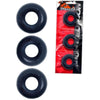 Oxballs Ringer 3 Pack Night Black Silicone Cock Rings - Enhancing Pleasure for Men's Intimate Play (Model: R3PNB-2022) - Adult Naughty Store