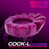 Oxballs Cock Lug Lugged Cock Ring Plum - Model CL-01 - For Men - Enhances Bulge and Pleasure - Vibrant Purple