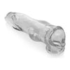 Oxballs Fido Animal Knot Style Cock Sheath TPR Clear - The Ultimate Pup Pucker Stuffer - Adult Naughty Store