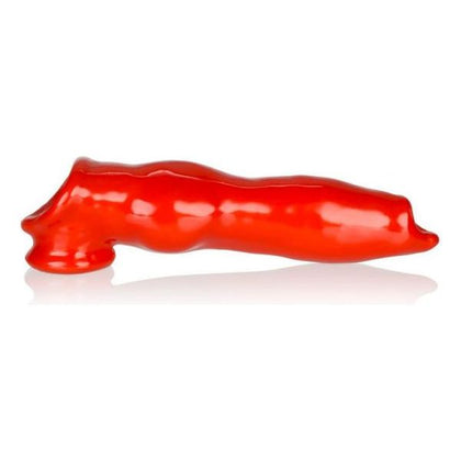Oxballs Fido Animal Knot Style Cock Sheath TPR Red - Model FDS-001 - Male Genital Pleasure Toy