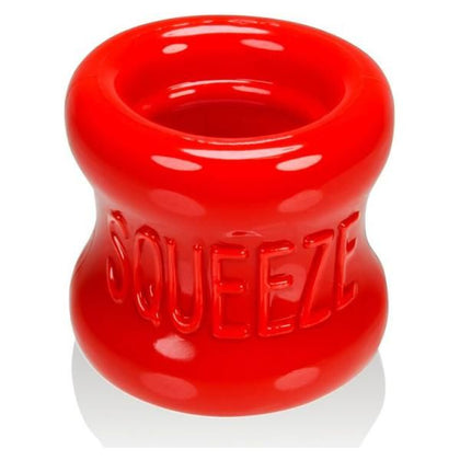 Oxballs Squeeze Ball Stretcher Red - A Revolutionary Male Genital Stimulation Device for Intense Pleasure and Sensational Stretching Experience