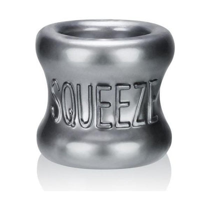 Oxballs Squeeze Ball Stretcher Steel Silver - The Ultimate Male Ball Stretching Device for Intense Pleasure and Sensational Swinging Experience - Adult Naughty Store