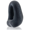 Oxballs 360 Dual Use Cock Ring Night - Enhancing Pleasure, Intense Stimulation, and Stretching Sensation - Black