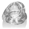 Oxballs Meat Bulge Enhancing Cock Ring Clear - Model MBCR-2022 | For Men | Intensify Your Pleasure and Boost Your Bulge - Adult Naughty Store