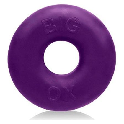 Oxballs Big Ox Cock Ring - Silicone-TPR Blend - Model BX-101 - Enhance Pleasure and Boost Confidence - Eggplant Ice Color