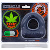 Oxballs Stash Cockring W- Capsule Insert Black: The Ultimate Secret Agent Pleasure Enhancer - Adult Naughty Store