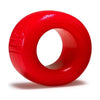 Atomic Jock Balls-T Ballstretcher - Silicone Smoosh Red Small (Model: BJ-1001) - Male Genital Enhancement for Intense Pleasure - Adult Naughty Store