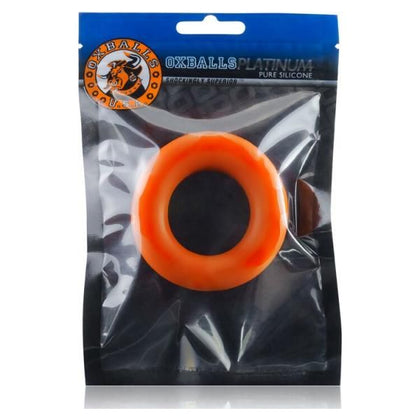 Atomic Jock Cock-T Small Comfort Cock Ring Silicone Smooth Smoosh Orange - Ultimate Pleasure Enhancer for Men