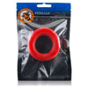 Atomic Jock Cock-T Small Comfort Cock Ring Silicone Smooth Smoosh Red - Model AJ-CT-001 - Male Pleasure Enhancer - Red