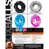 Oxballs Jelly Bean Cock Ring Pink - Premium Flex TPR Pleasure Enhancer for Men - Adult Naughty Store