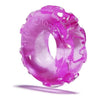 Oxballs Jelly Bean Cock Ring Pink - Premium Flex TPR Pleasure Enhancer for Men - Adult Naughty Store