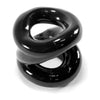 Oxballs Z Balls Z-Shaped Ballstretcher Cockring Black - Adult Naughty Store