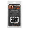 Oxballs Z Balls Z-Shaped Ballstretcher Cockring Black - Adult Naughty Store