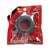 Hunkyjunk HUJ C-Ring Stone Gray Cock Ring - Innovative Silicone Ball and Cock Ring for Enhanced Pleasure