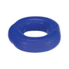 Oxballs Hunkyjunk Fit Ergo C-Ring Cobalt Blue - Premium Silicone Cock and Ball Ring for Ultimate Pleasure