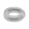Hunkyjunk Fit Ergo Cock Ring Ice Clear - Premium Silicone C-Ring for Men's Intimate Pleasure