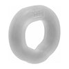Hunkyjunk Fit Ergo Cock Ring Ice Clear - Premium Silicone C-Ring for Men's Intimate Pleasure