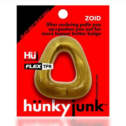 Oxballs Zoid Lifter Cock Ring Bronze - Enhance Your Pleasure with a Stylish and Supportive Male Genital Accessory
