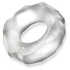 Hunkyjunk Fractal Cock Ring Clear Ice - The Ultimate Pleasure Enhancer for Men