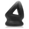 Oxballs Tri Squeeze Cocksling Ball Stretcher Black Ice - The Ultimate Silicone TPR Blend Cock Sling and Ball Stretcher for Enhanced Pleasure and Performance - Adult Naughty Store