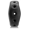 Oxballs Air Airflow Cock Ring Silicone/TPR Blend Black - Enhance Your Pleasure with the Lightweight Power of Air - Adult Naughty Store