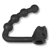 Oxballs Buttballs Asslock & Cock Sling Silicone-TPR Blend Black Ice - Premium Intimate Pleasure Toy for Men - Model BBA-001 - Adult Naughty Store