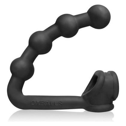 Oxballs Buttballs Asslock & Cock Sling Silicone-TPR Blend Black Ice - Premium Intimate Pleasure Toy for Men - Model BBA-001 - Adult Naughty Store