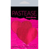 Pastease Liquid Red Heart Nipple Pasties - Sensual Pleasure Lingerie for Women - Model: LRHNP-001 - Heart-shaped Adhesive Nipple Covers - 3 inches Wide by 2.5 inches Tall - Red