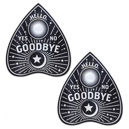 Pastease Liquid Black Ouija Planchette W- Stars Set
Introducing the Pastease Liquid Black Ouija Planchette with Stars Set - Sensual Lingerie for Women - Model LP-001 - Nipple Pasties for Exqu - Adult Naughty Store