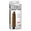 Real Pleasure Lifelike Toyz No. 1 Brown Vibrator - Unleash Sensational Pleasure for All Genders - Adult Naughty Store