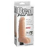 Realistic Pleasure Pro No. 13 Beige Vibrating Dildo for Enhanced Intimacy - Women's Sensual Stimulation - Adult Naughty Store